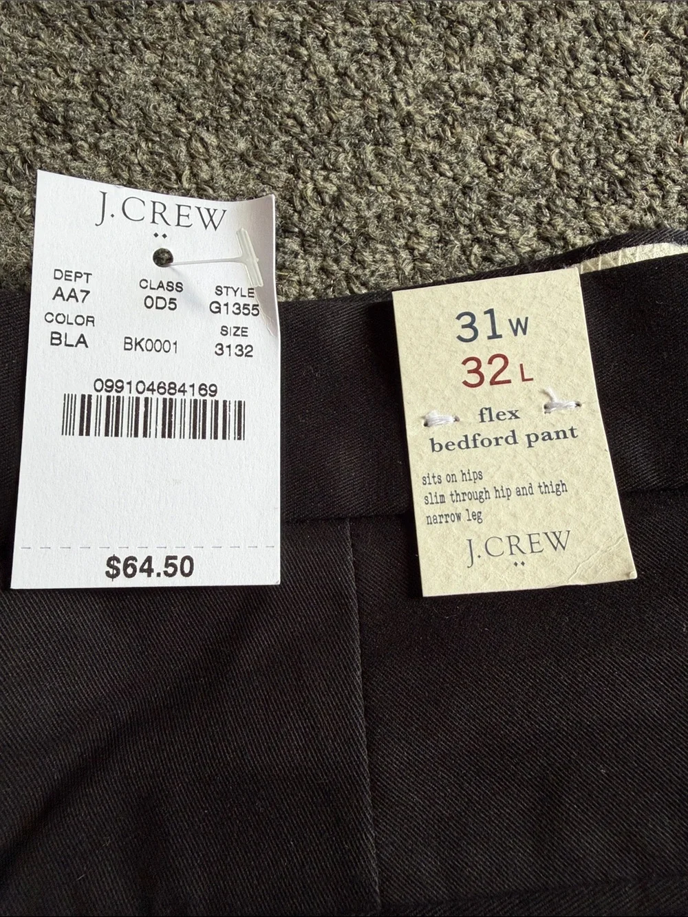 J. Crew classic black